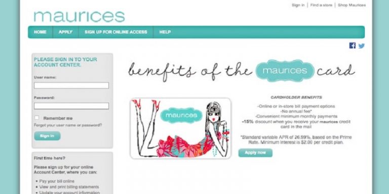 Maurices Credit Card Login: How To Make Your Payment