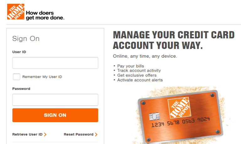 Home Depot Credit Card Login: How To Make Your Payment