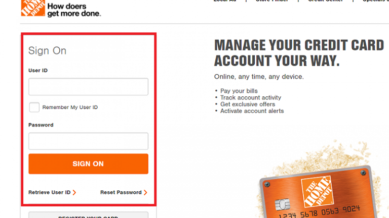 How To Make Your Home Depot Credit Card Payment: Options