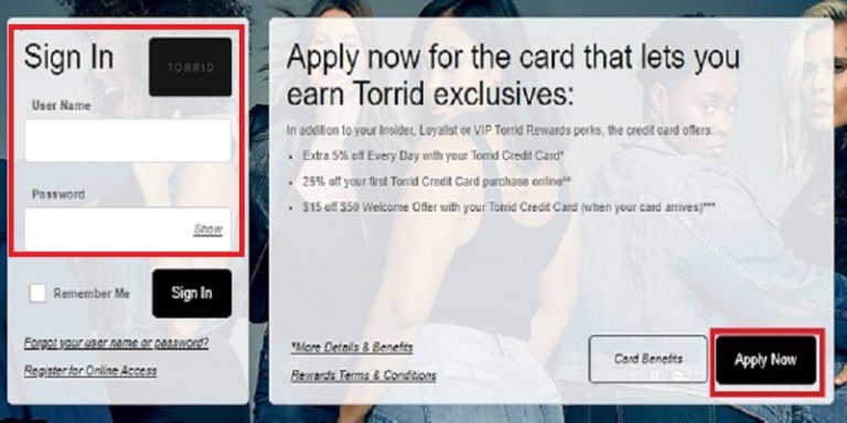 Torrid Credit Card Login: How To Make A Payment Online
