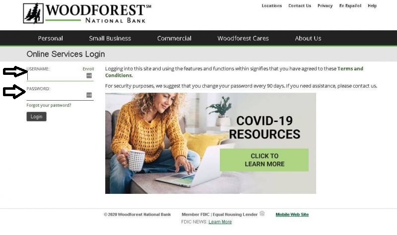 WoodForest-Online-Login