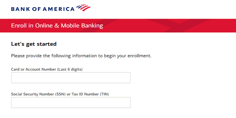 How To Enroll In Bank Of America Online Banking