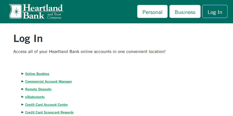 Heartland Bank Login | How To Access Your Heartland Bank Account