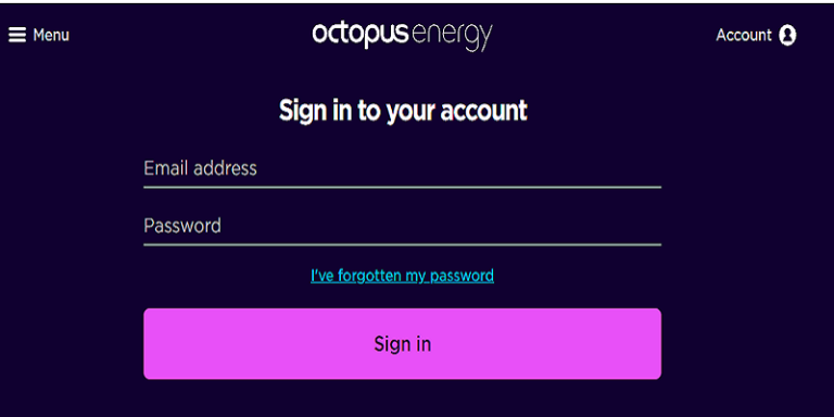 Octopus Energy Login: How To Access Your Octopus Energy Account