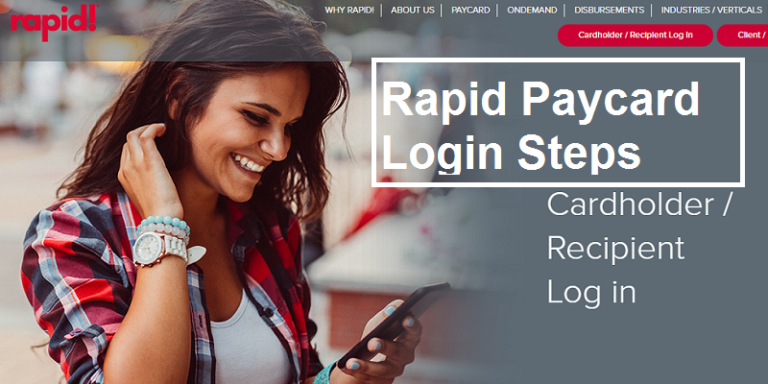 Rapid Paycard Login: How To Access Your Rapid Paycard Account