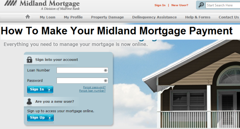 Midland Mortgage Login: How To Make Your Mortgage Payment