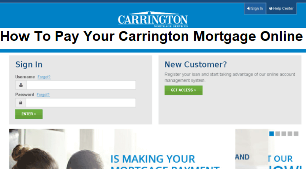 Carrington Mortgage Login: How To Pay Your Mortgage Online
