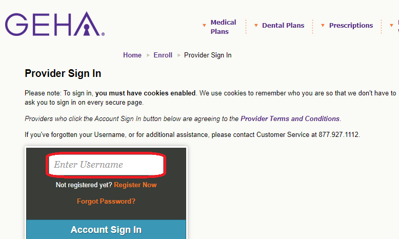 GEHA Provider login: How To Access the Secure Provider Portal