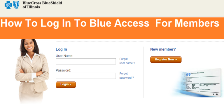 BCBSIL Member Login: How To Log In To Blue Access  For Members