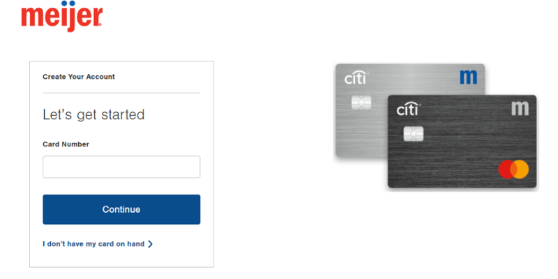 How To Register Your Meijer Credit Card For Online Account Access