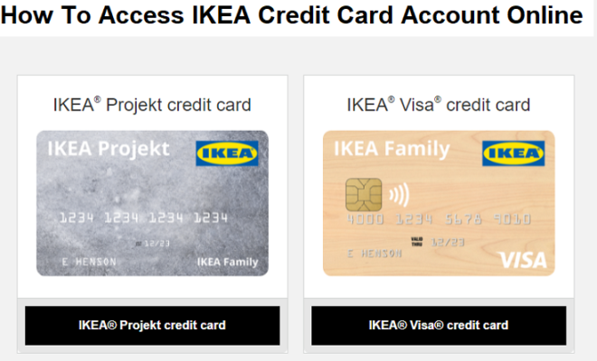 IKEA Credit Card Login: How To Manage Your  Account Online