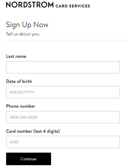 How To Sign Up For Nordstrom Credit Card Online Access