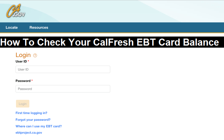 Calfresh Balance: How To Check Your CalFresh EBT Card Balance