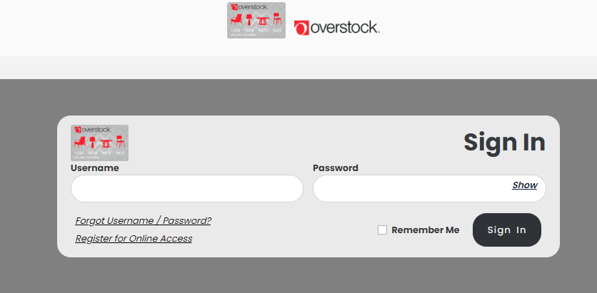 Overstock Credit Card Login: How To Make Your Payment