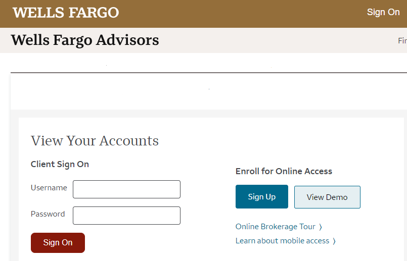 Wells Fargo Advisors Login: How to Access Your Account
