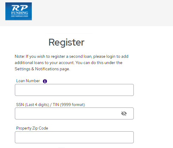 How To Create an Online Account to Make Your RP Funding Mortgage Payment