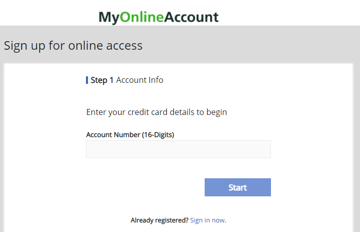 How To Sign up for Online Access