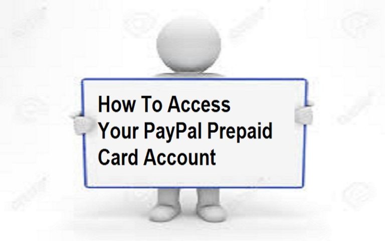 PayPal Prepaid Login: How To Access Your Prepaid Card Account