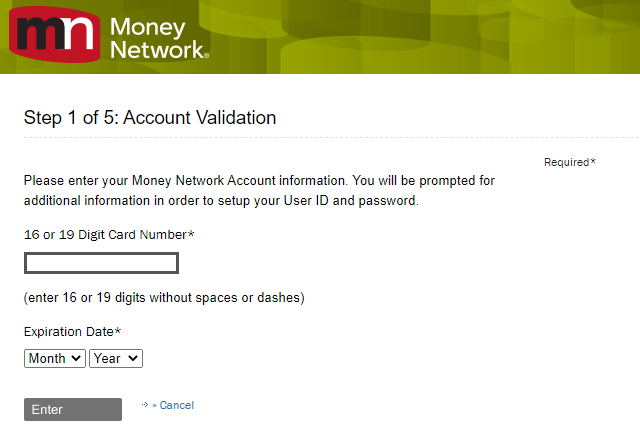 How To Set Up Your Money Network Card Online Account