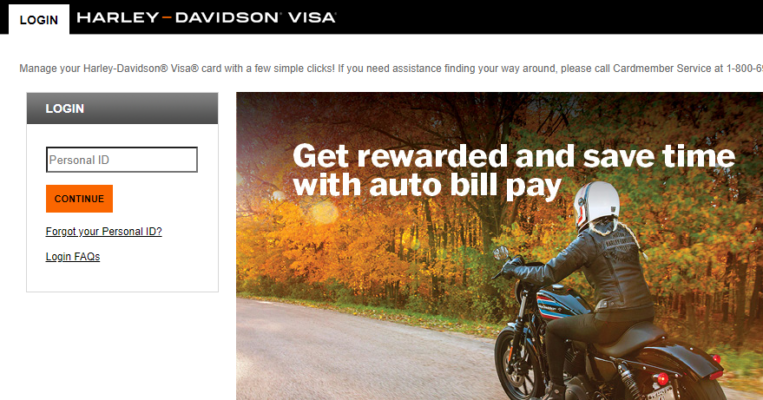 Harley Davidson Credit Card Login: How To Make Your Payment