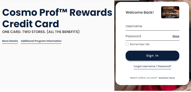 Cosmo Prof Credit Card Login: How To Make Your Payment