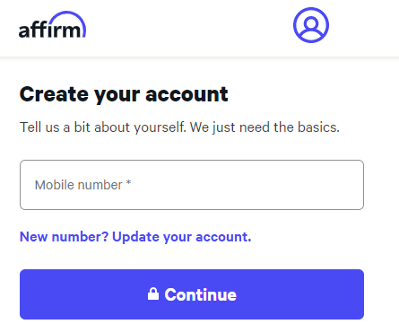 How To Create Affirm Account