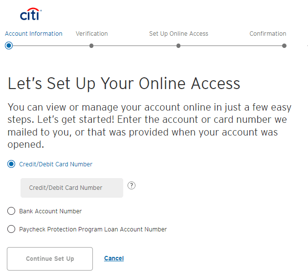 How To Set Up Online Access To Your Citi Custom Cash Card