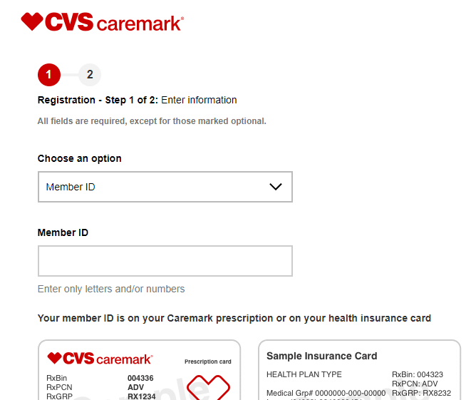 How To Register For Online Access To Your CVS Caremark Account