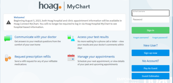 Hoag MyChart Login: How To Access Your Access